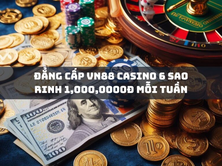 dang cap vn88 casino 6 sao rinh 10000000d moi tuan